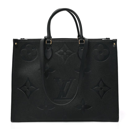 Louis Vuitton Empreinte Monogram Giant Onthego GM Black 1 of 12