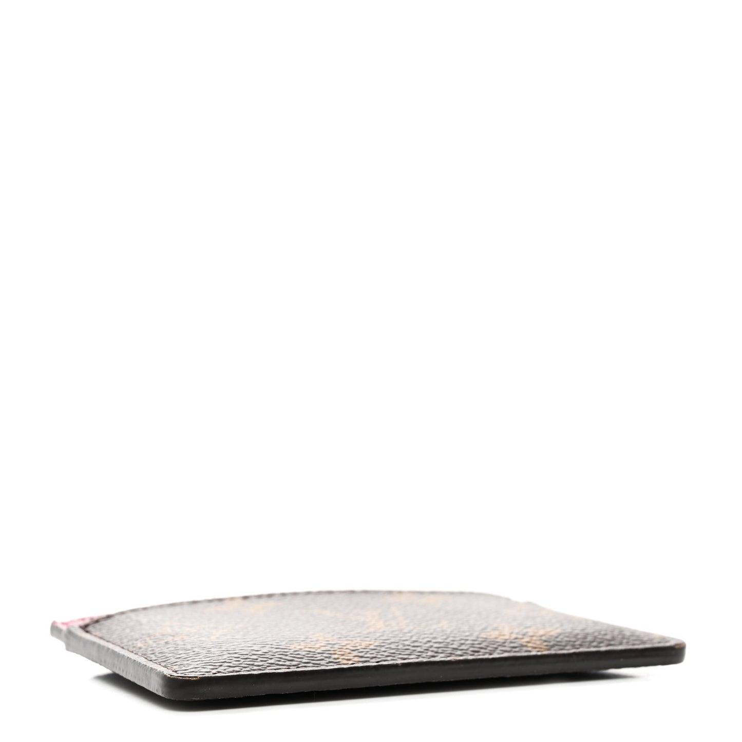 Monogram Card Holder Fuchsia