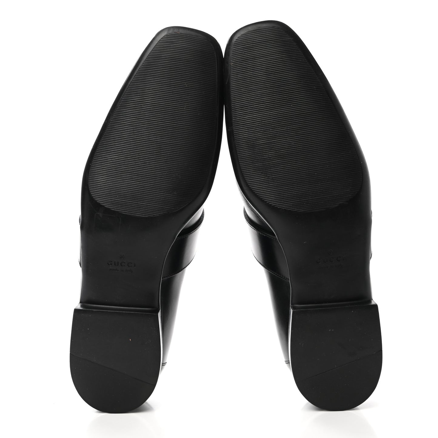 Calfskin Interlocking G Mens Loafers 9.5 Black