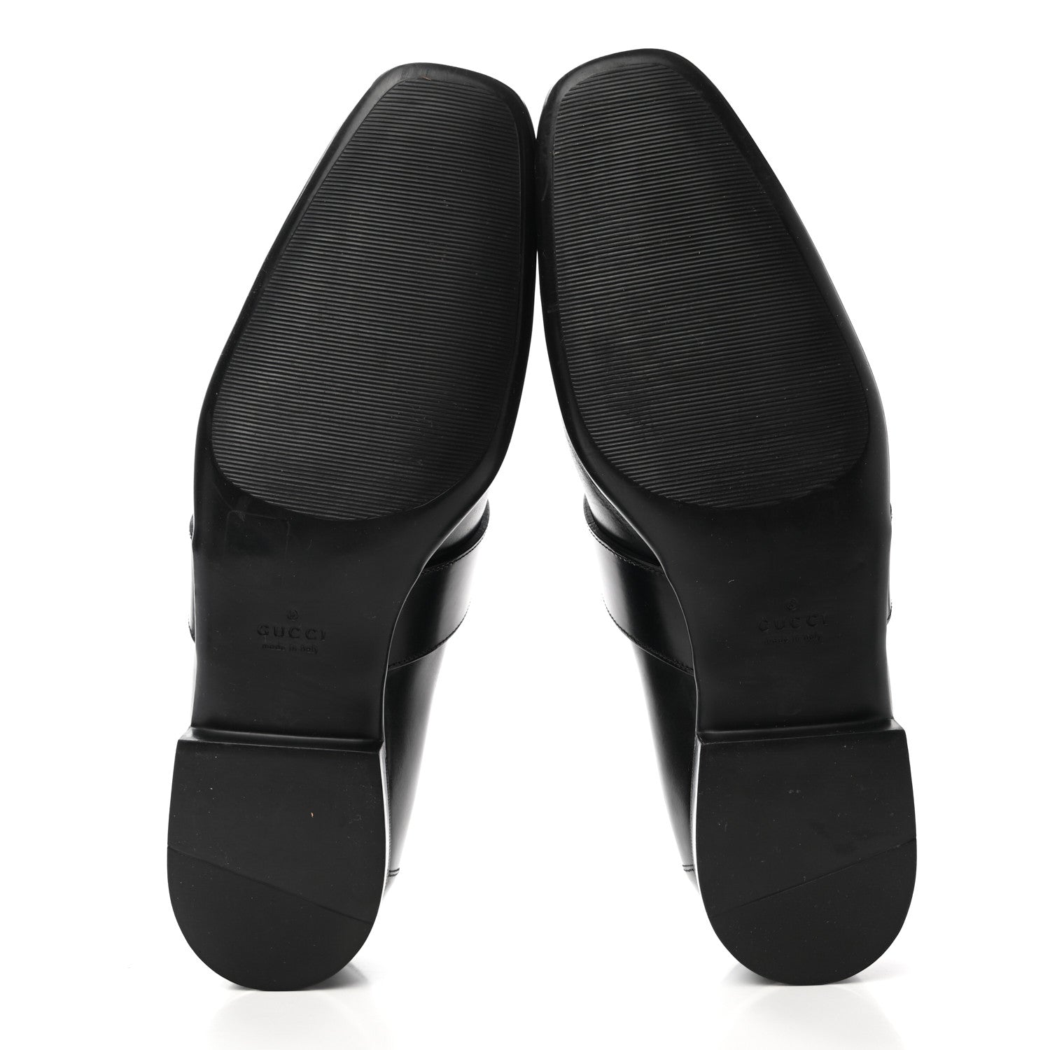 Gucci Calfskin Interlocking G Mens Loafers 9.5 Black 5 of 8