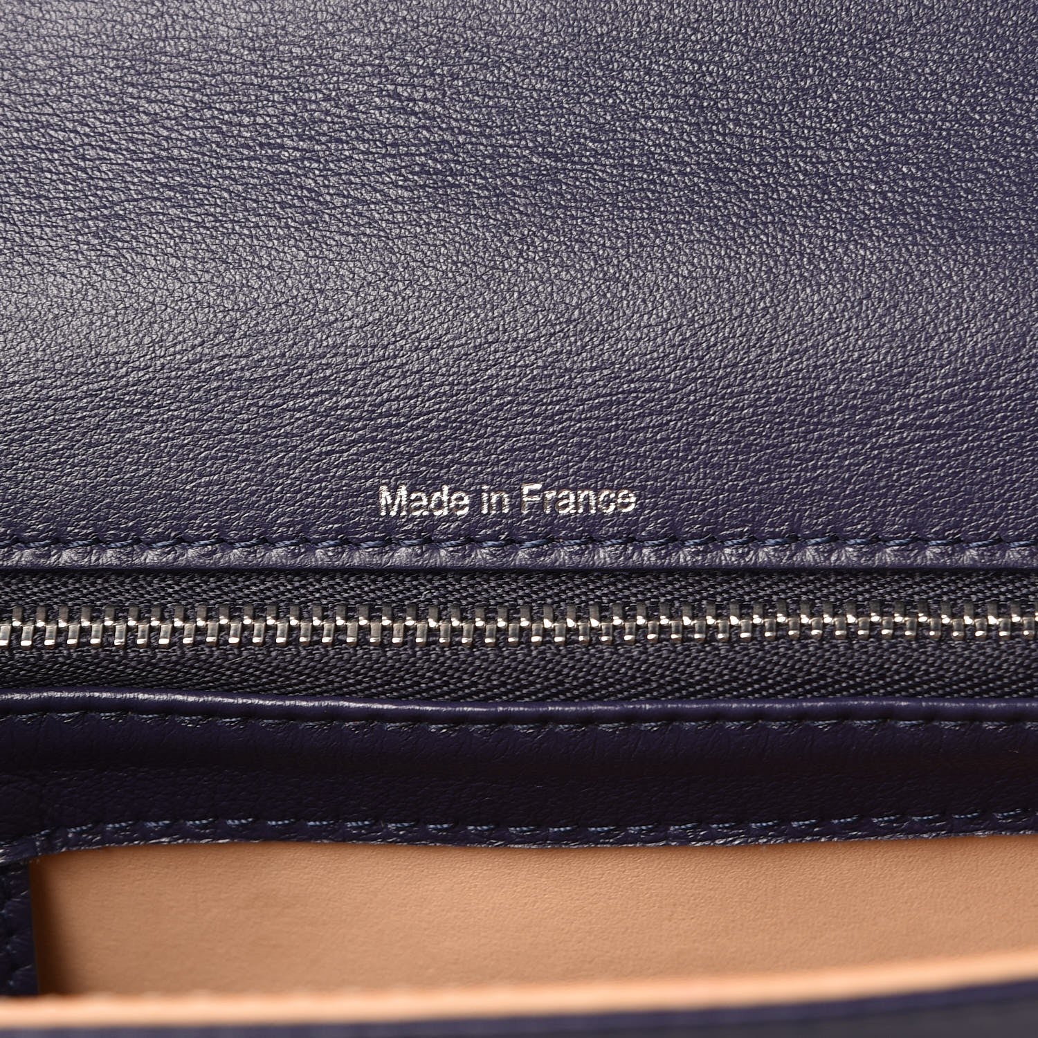 Delvaux Calfskin MM Tempete Satchel Navy 7 of 7