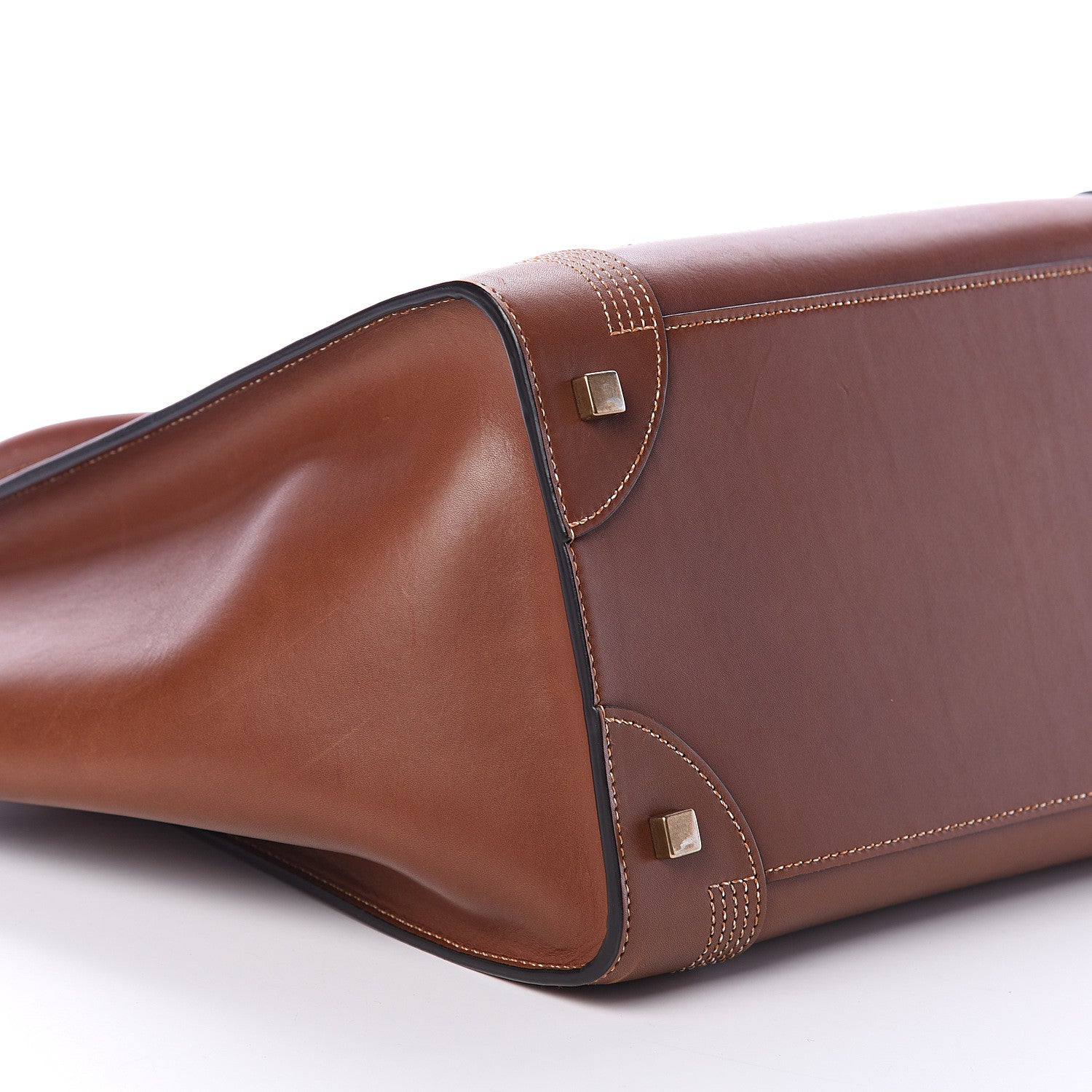 Celine Natural Calfskin Mini Luggage Tan 7 of 9