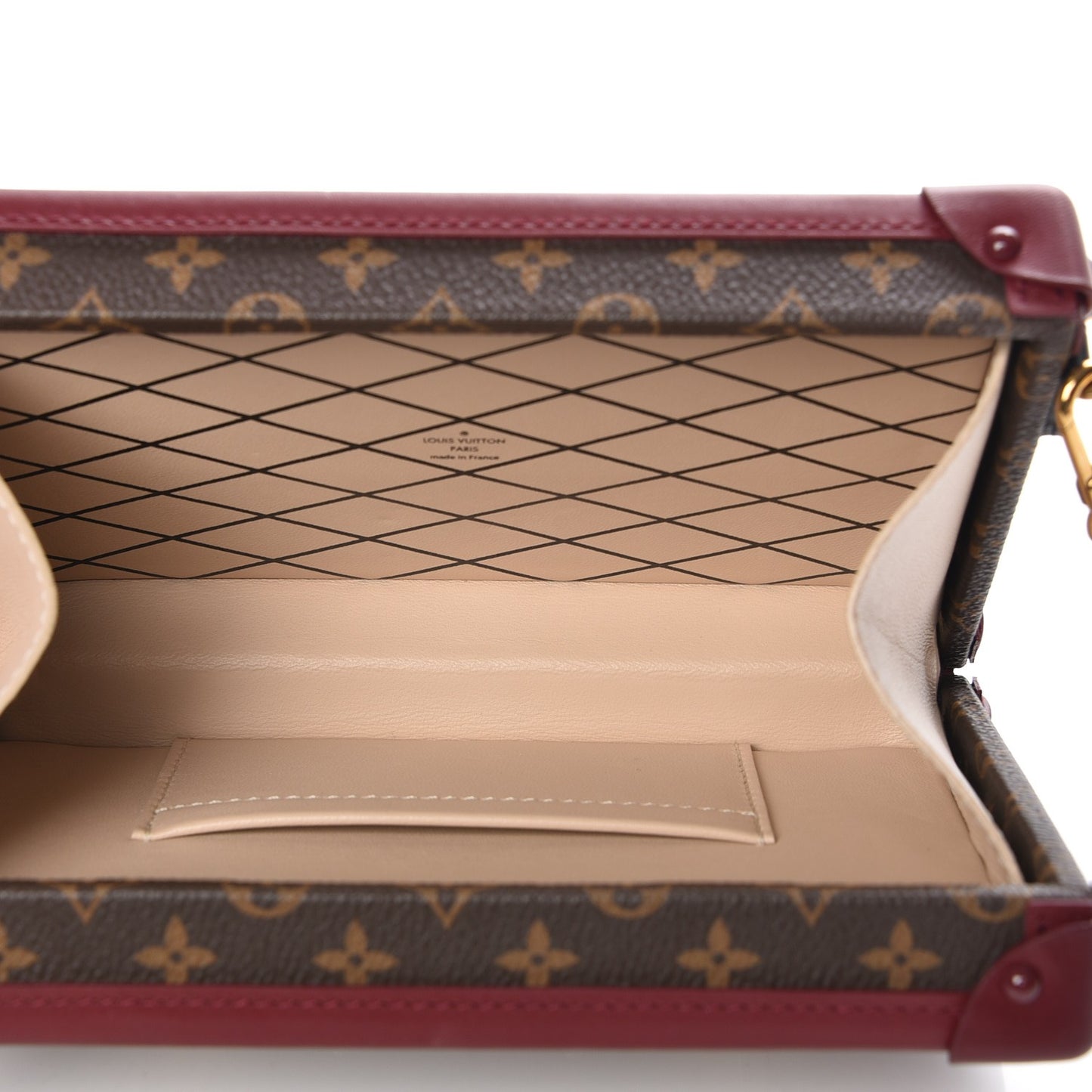 Monogram Petite Malle Bordeaux