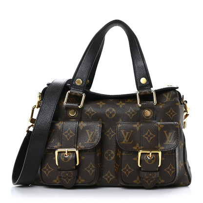 Louis Vuitton Monogram Manhattan NM Black 1 of 10