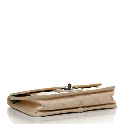 Chanel Calfskin Quilted Mini French Riviera Flap Ivory 9 of 10