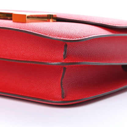 Hermes Epsom Constance 24 Rouge Casaque 11 of 14