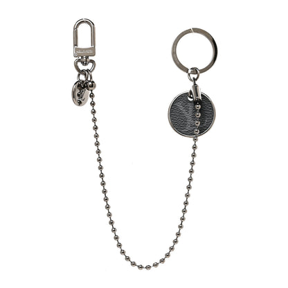 Louis Vuitton Calfskin Monogram Eclipse ID Pocket Key Chain Bag Charm and Key Holder 1 of 4