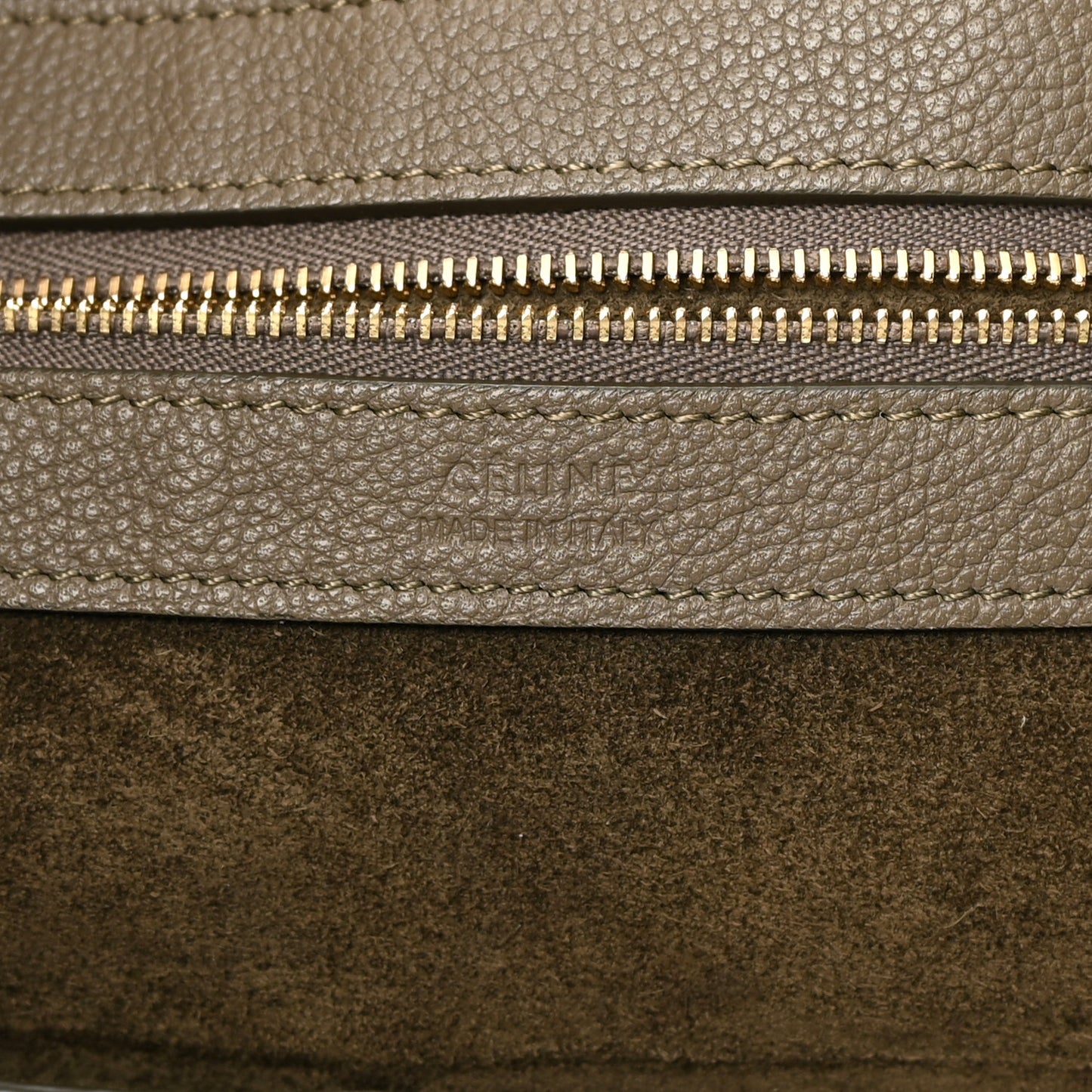 Soft Grained Calfskin Small Belt Cabas Phantom Taupe