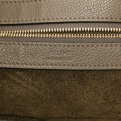 Celine Soft Grained Calfskin Small Belt Cabas Phantom Taupe 7 of 16