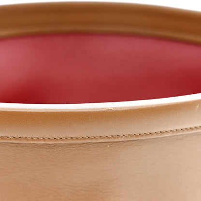 Celine Smooth Calfskin Clasp Bucket Bag Brown 11 of 14