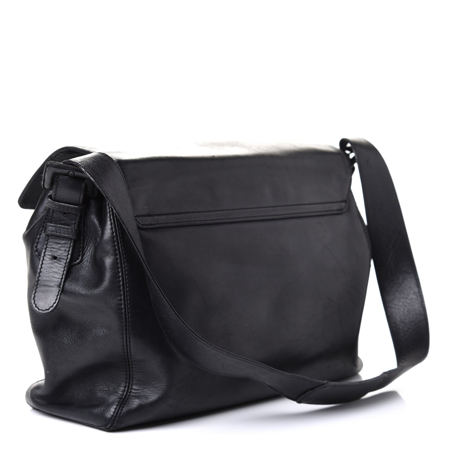 Lambskin Shoulder Bag Black