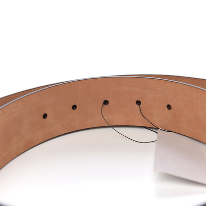 Gucci GG Supreme Monogram Selleria Interlocking G 40mm Belt 90 36 Beige Ebony Cuir 5 of 5