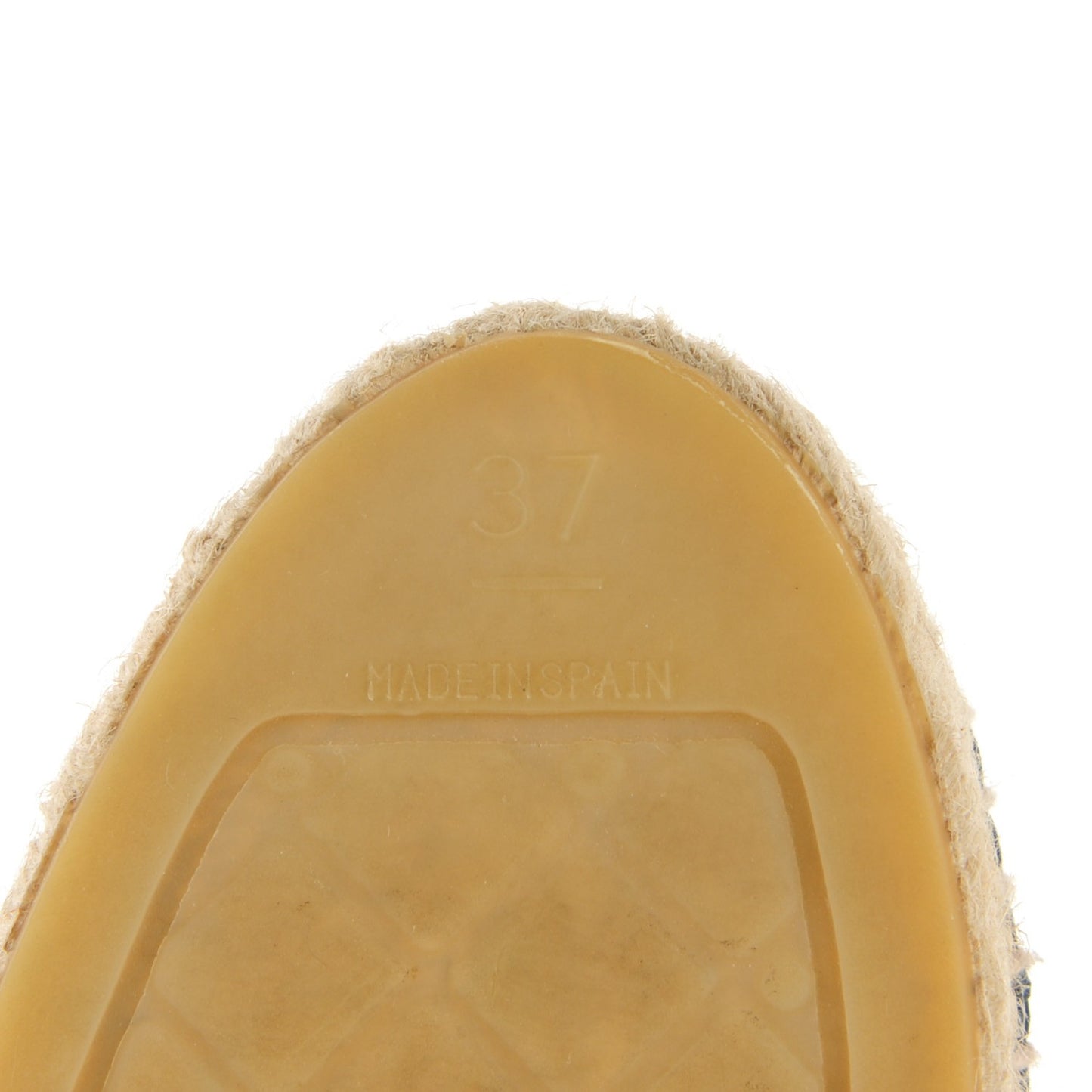 Lambskin Espadrilles 37 Dark Navy
