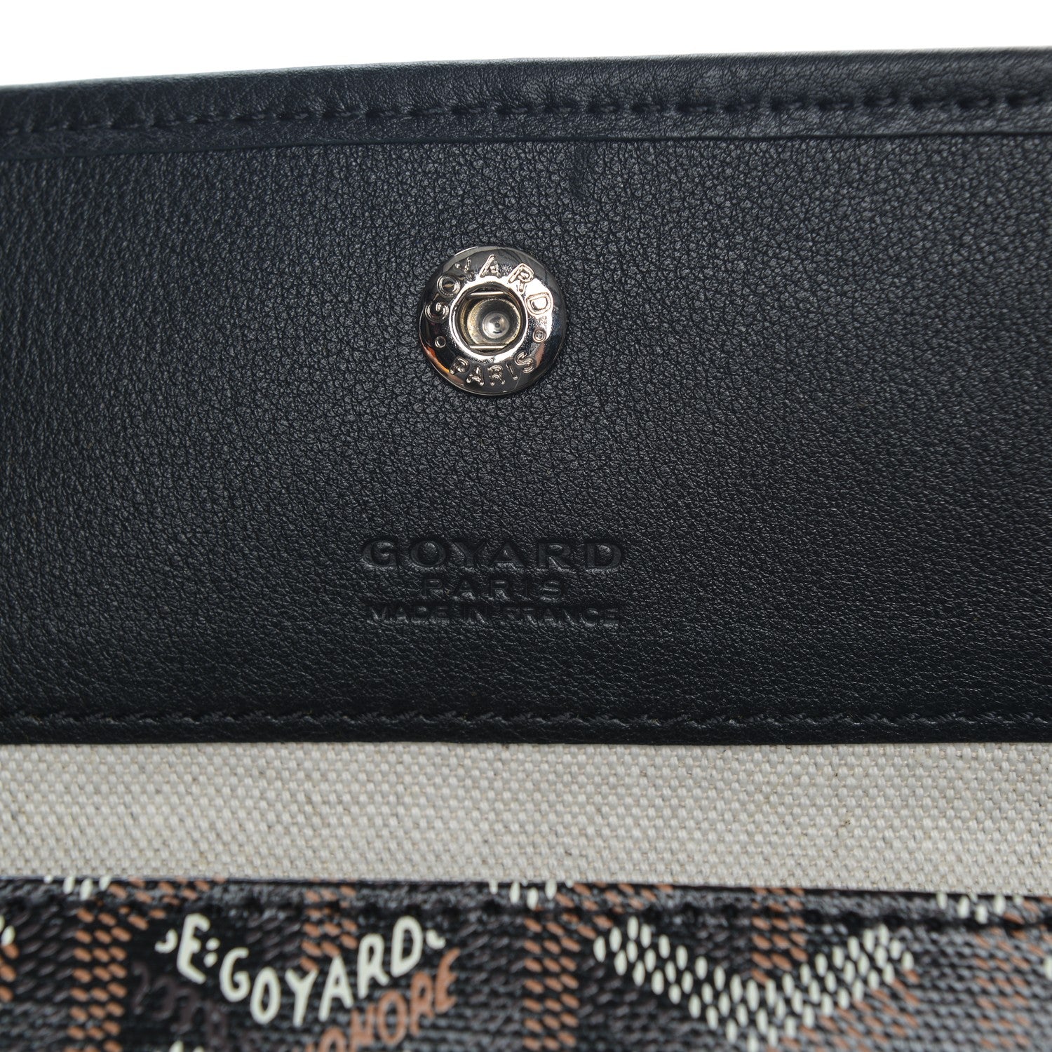 Goyard Goyardine Saint Louis GM Black 8 of 9