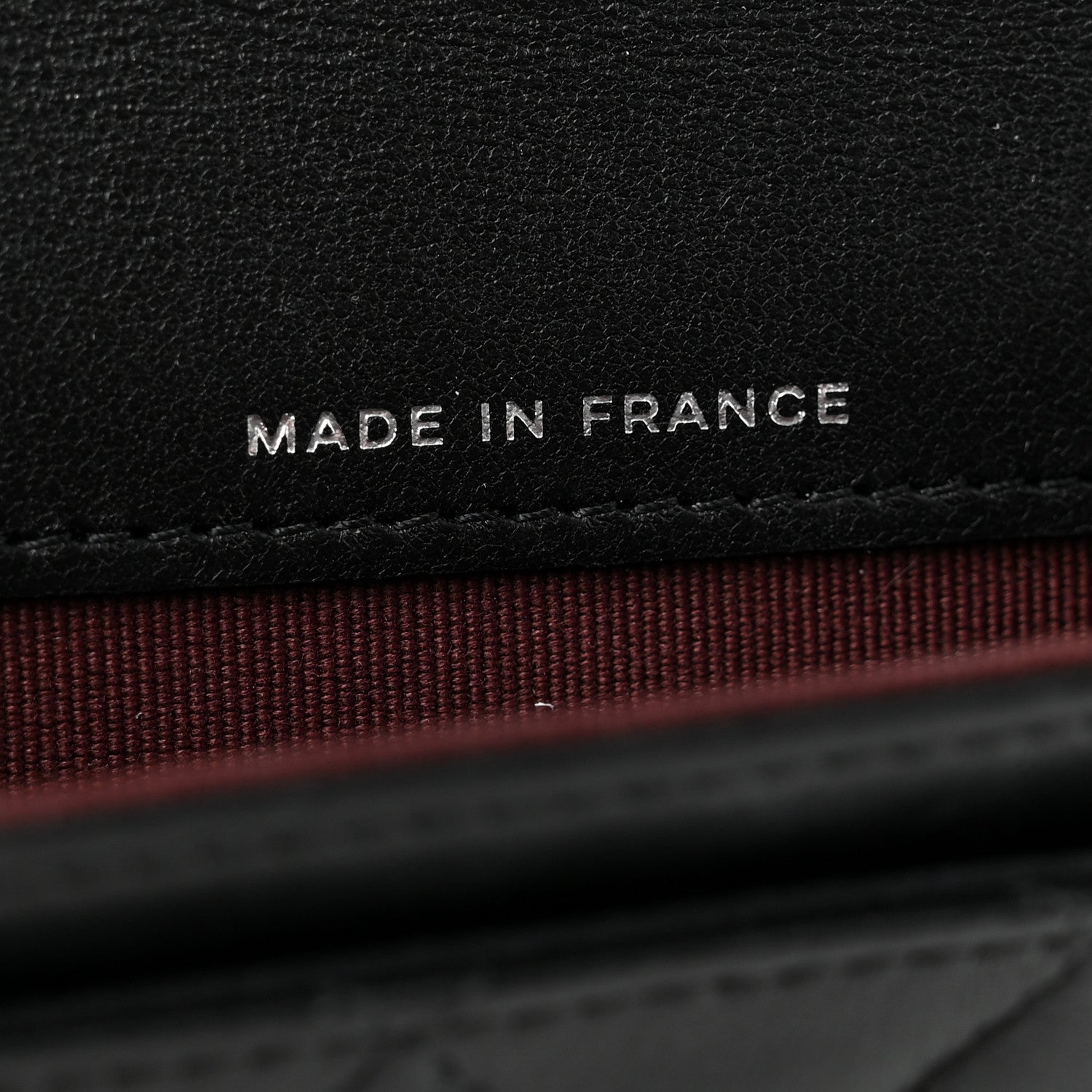 Chanel Lambskin Quilted Flap Card Holder Wallet Black 7 of 10