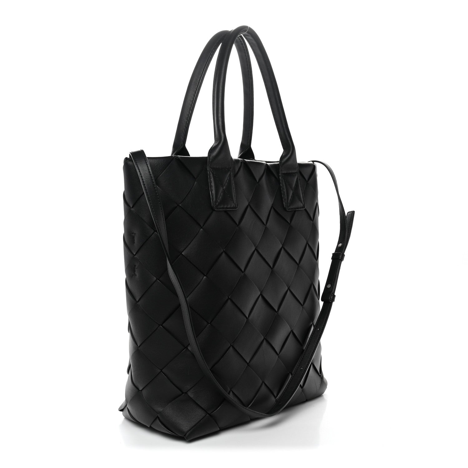 Bottega Veneta Nappa Maxi Cabat 30 Black 4 of 12