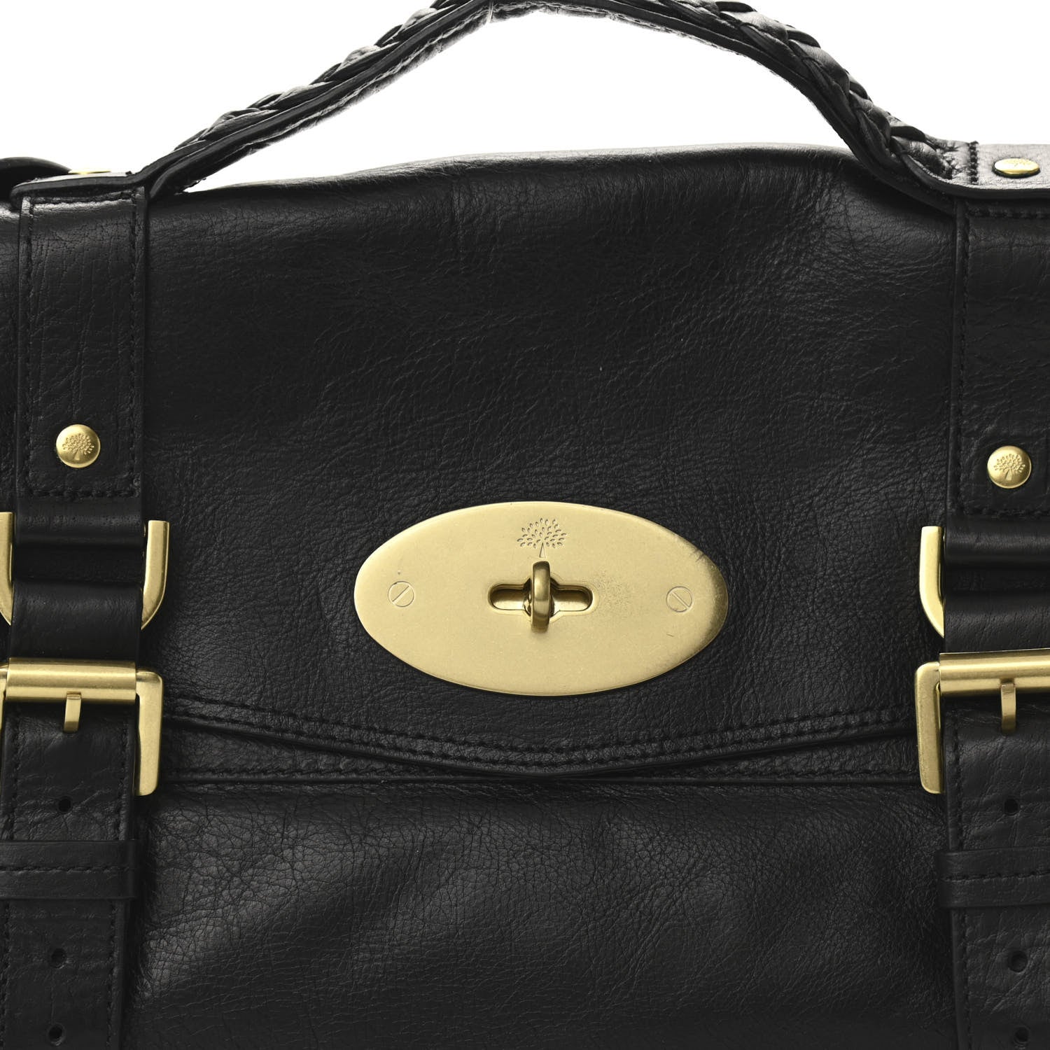 Mulberry Soft Buffalo Medium Alexa Black 7 of 10