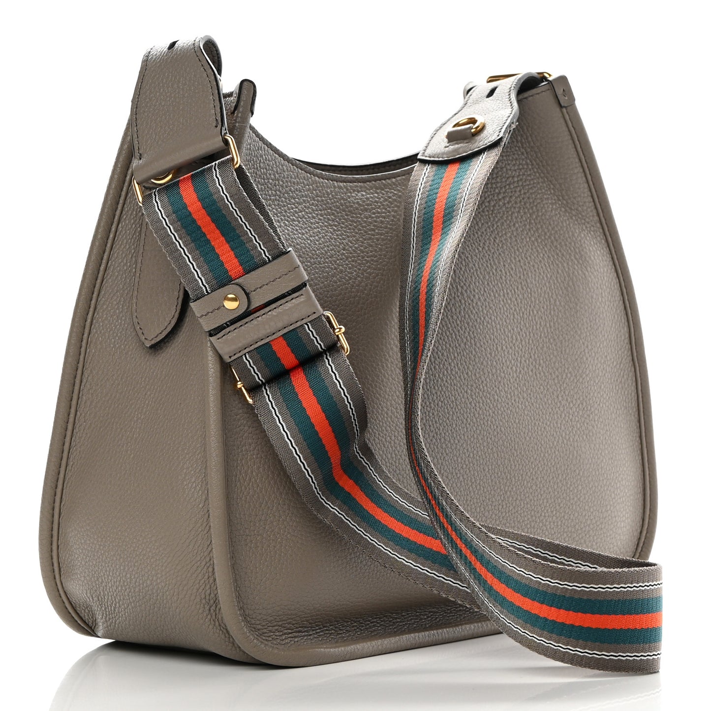 Vitello Daino Hobo Messenger Bag Argilla