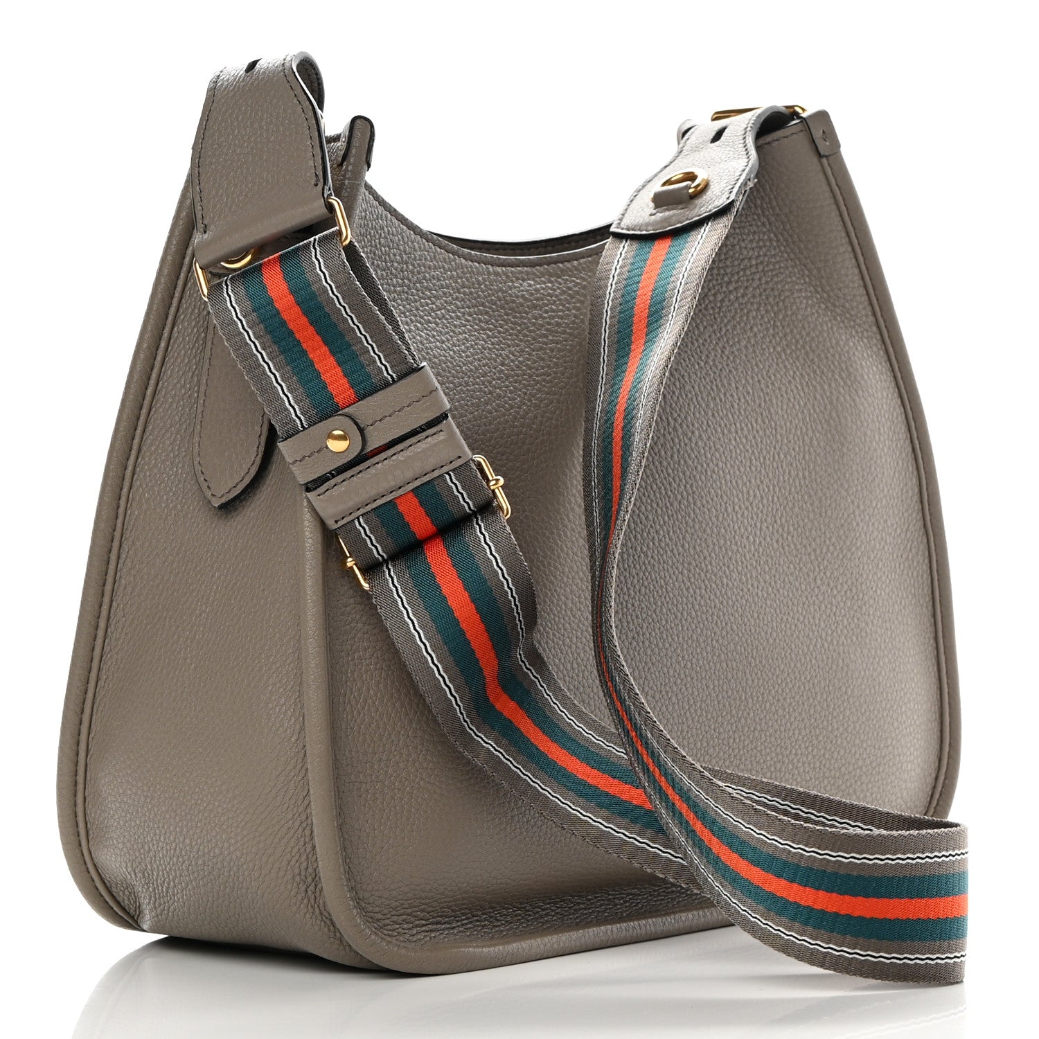 Prada Vitello Daino Hobo Messenger Bag Argilla 3 of 13