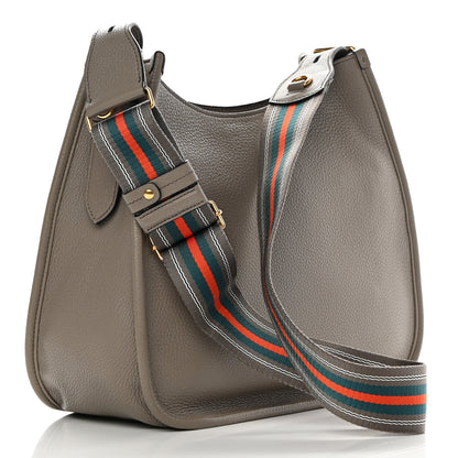 Prada Vitello Daino Hobo Messenger Bag Argilla 3 of 13