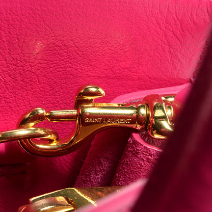 Saint Laurent Calfskin Small Sac De Jour Lipstick Pink 8 of 10