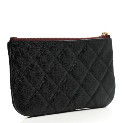 Chanel Caviar Quilted Small Pouch Black 3 of 8