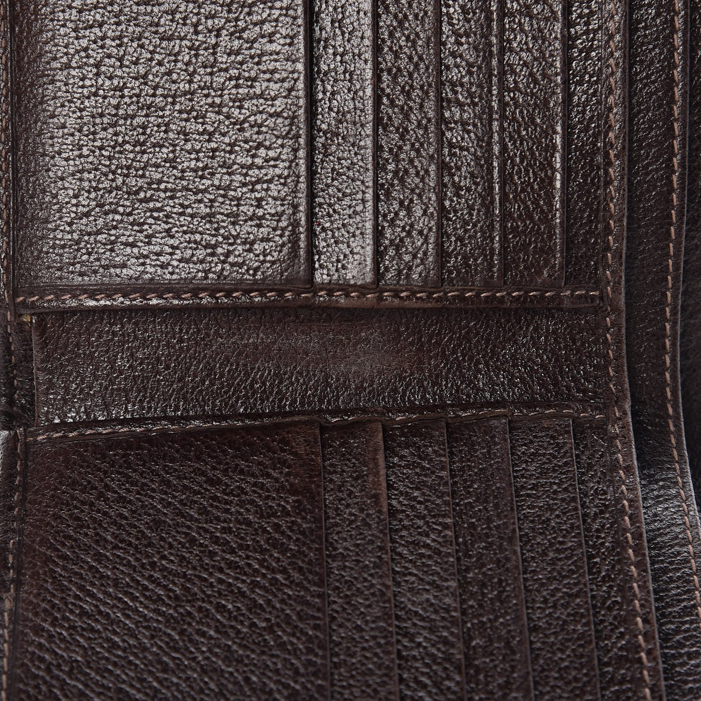 Monogram Abbey Compact Wallet Dark Brown