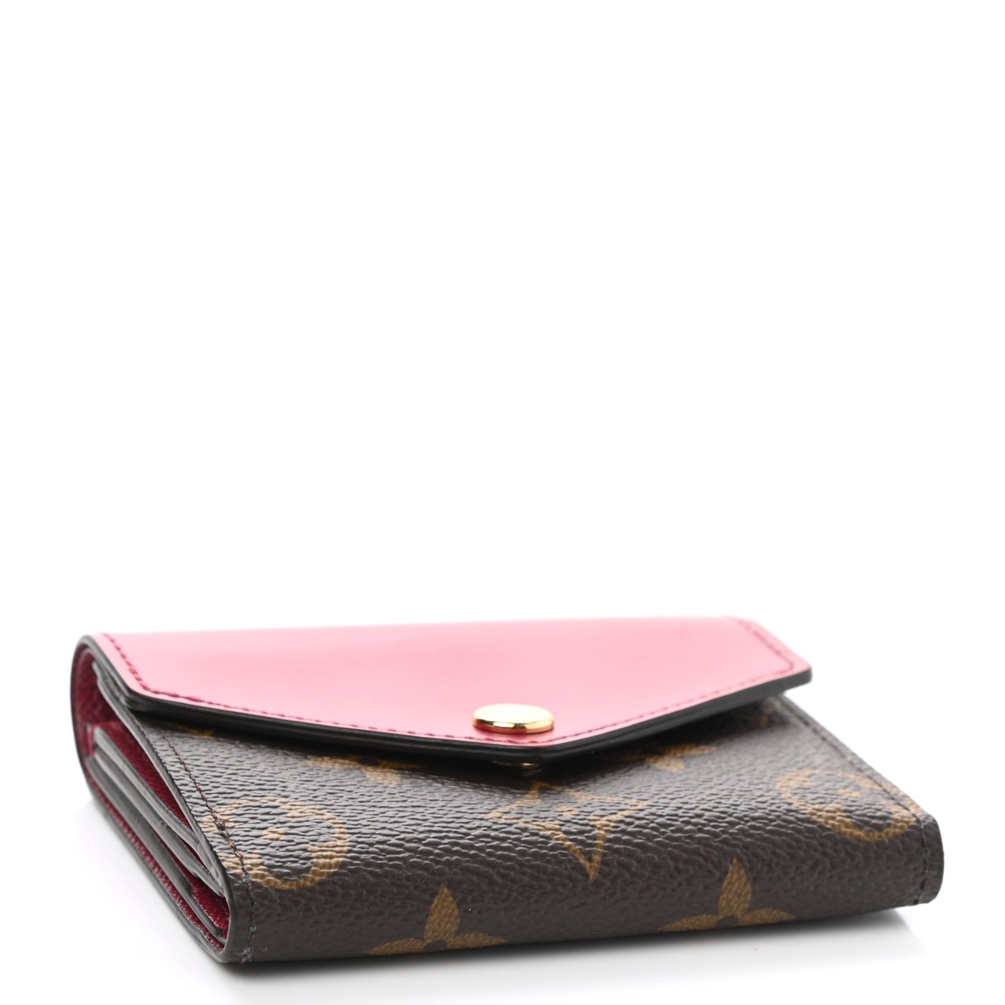 Monogram Zoe Wallet Fuchsia
