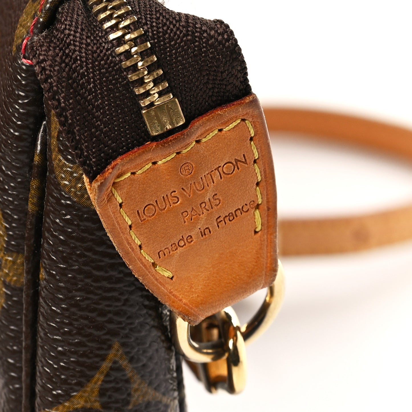 Monogram Cerises Pochette Accessories Long Strap