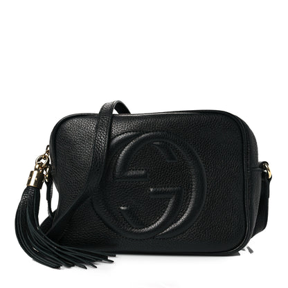 Gucci Pebbled Calfskin Small Soho Disco Bag Black 1 of 7