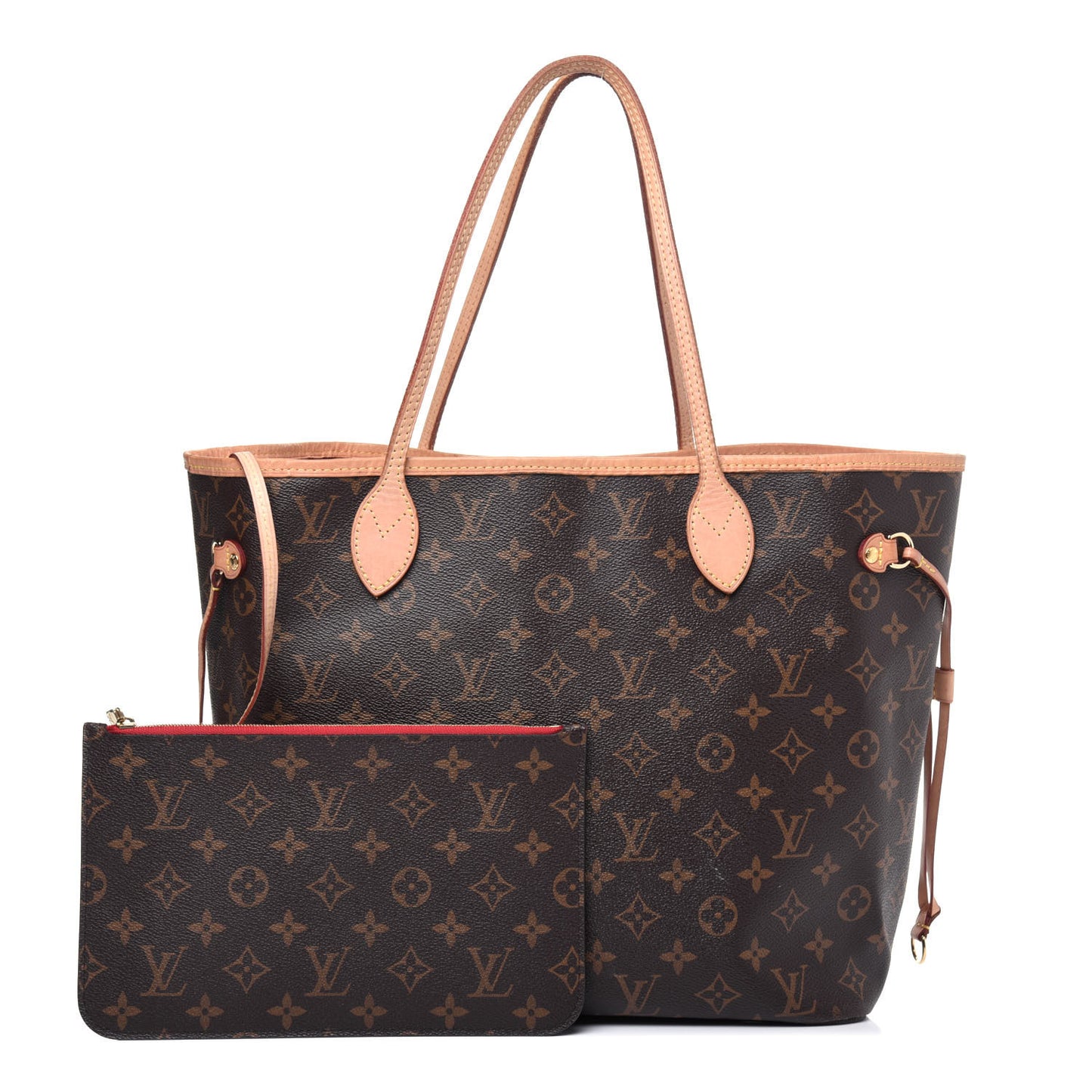 Monogram Neo Neverfull MM Cherry
