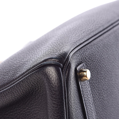 Hermes Togo Birkin 35 Bleu Indigo 28 of 31