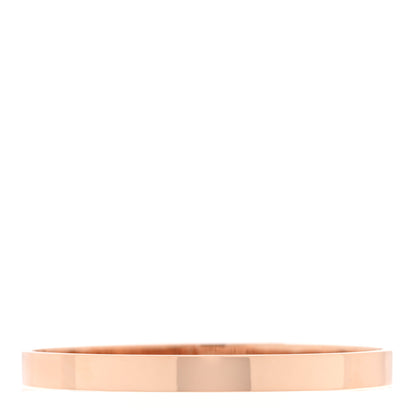 Hermes 18K Rose Gold Diamond PM Kelly Pave Bracelet SH 2 of 4
