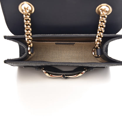 Gucci Microguccissima Mini Emily Chain Shoulder Bag Blue 5 of 10
