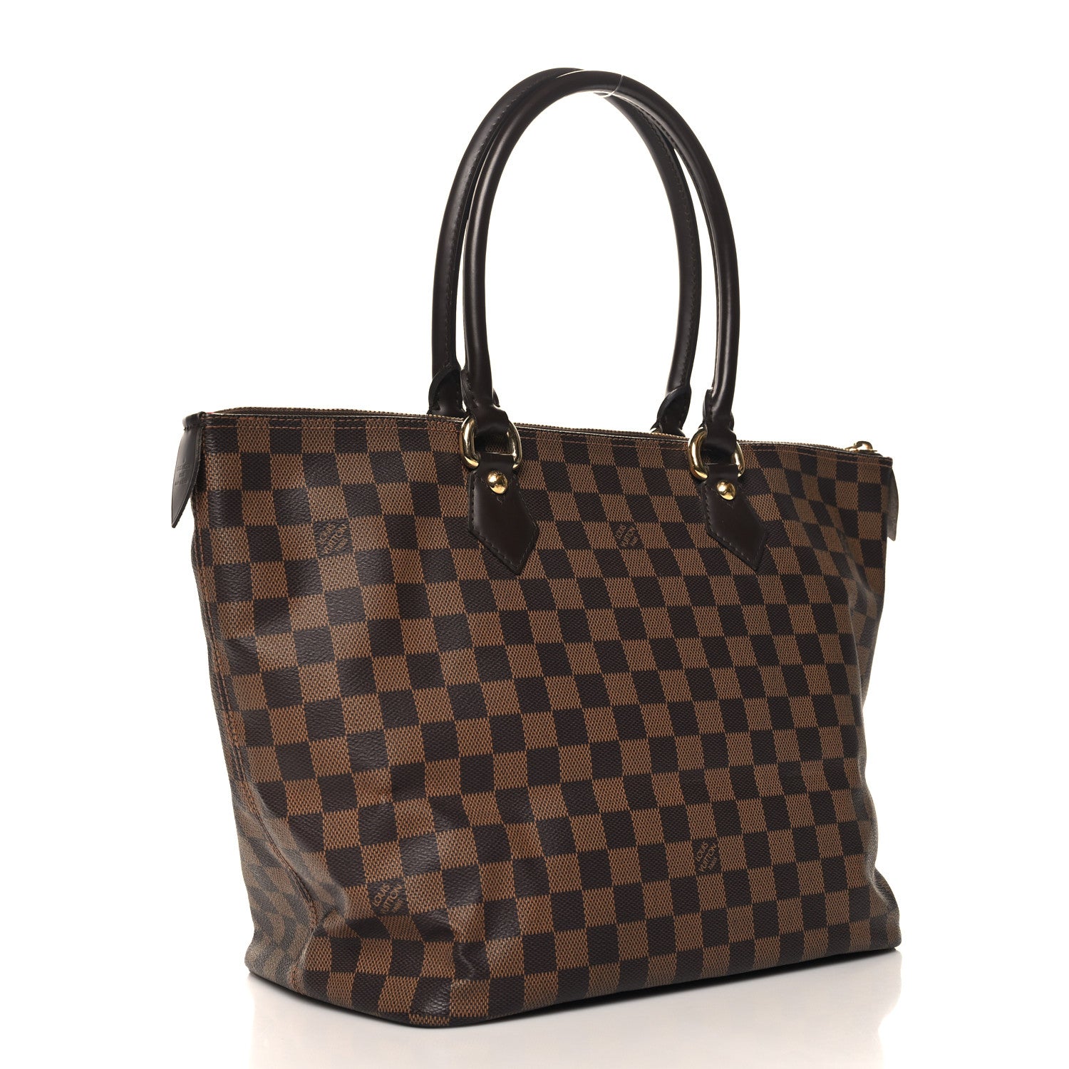 Louis Vuitton Damier Ebene Saleya MM 3 of 9