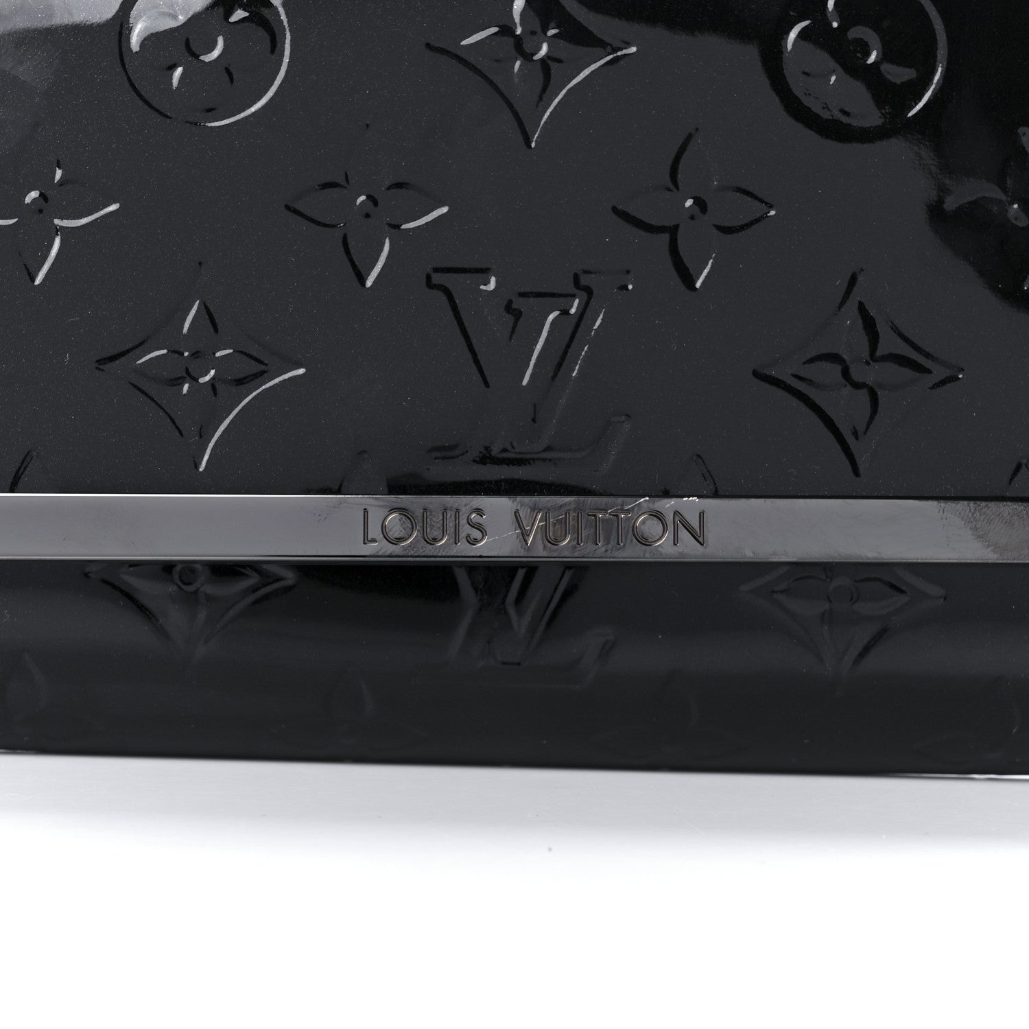 Louis Vuitton Vernis Rossmore MM Noir Magnetique 7 of 9