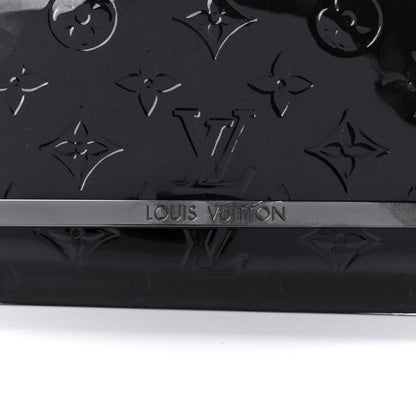 Louis Vuitton Vernis Rossmore MM Noir Magnetique 7 of 9