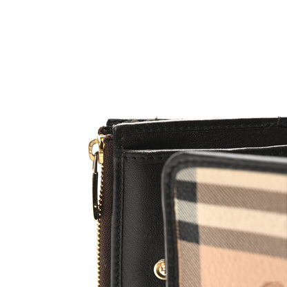 Burberry Haymarket Check Medium Bellfield ID Wallet Chocolate 10 of 10