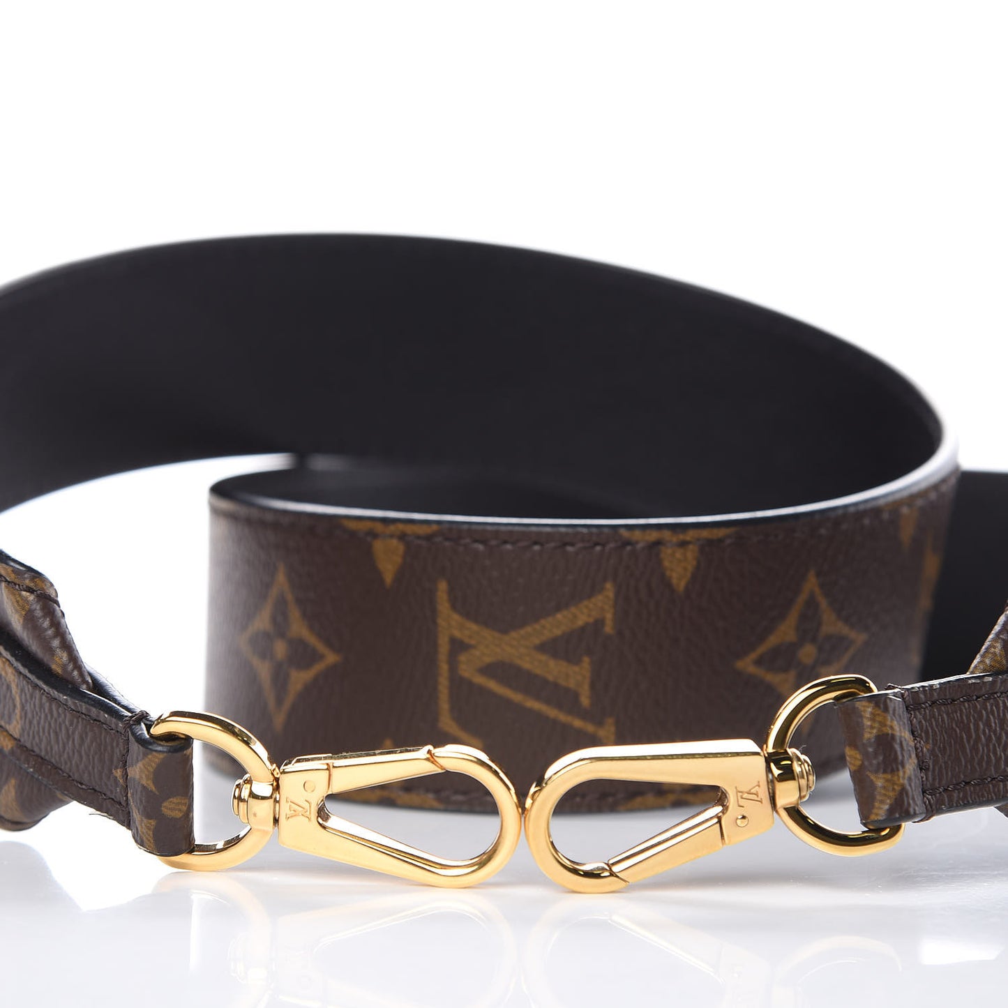 Monogram Bandouliere Shoulder Strap Black