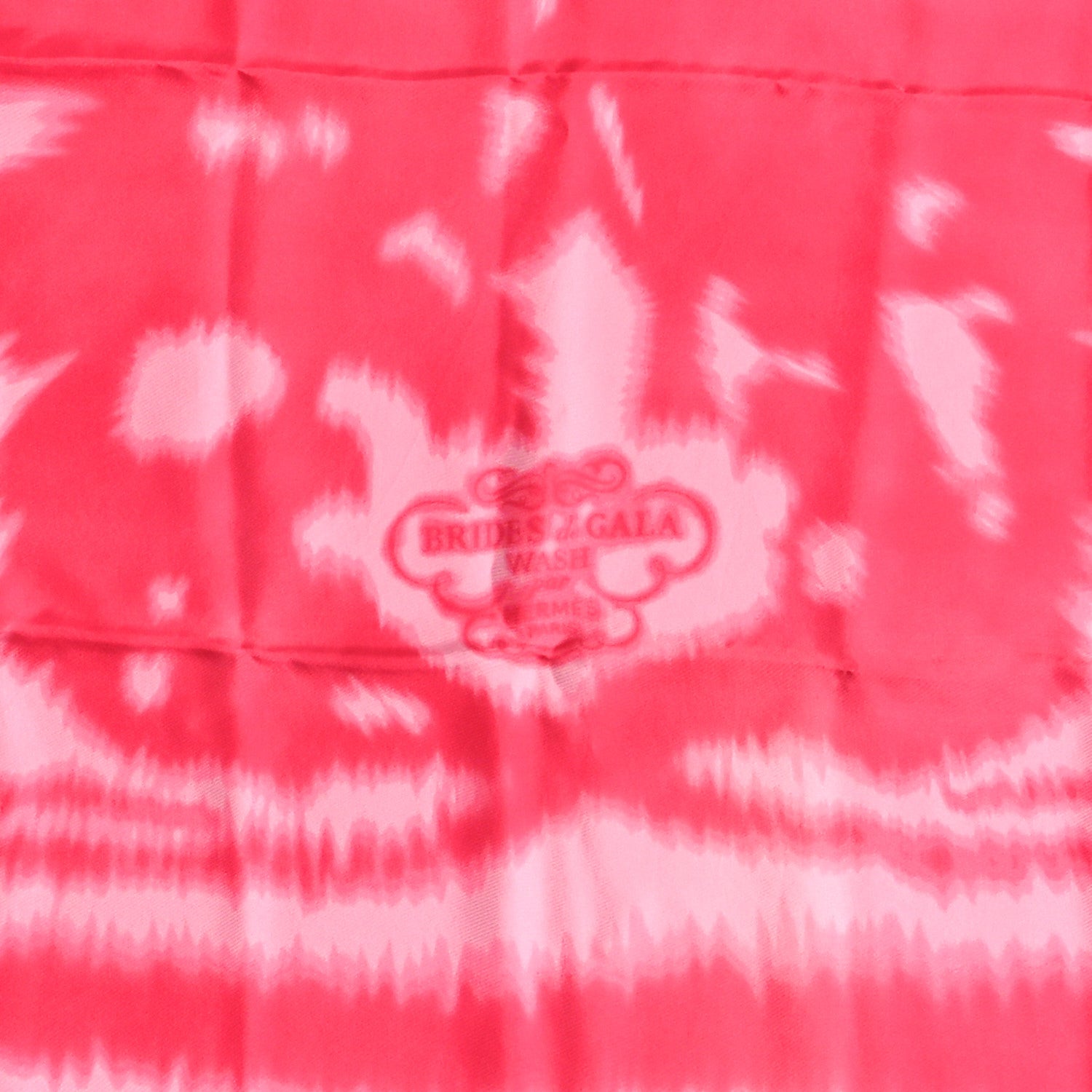 Hermes Silk Wash Brides De Gala Wash Scarf 90 Rose Malabar 2 of 4