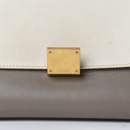 Celine Smooth Calfskin Medium Tri-Color Trapeze Butter 11 of 13