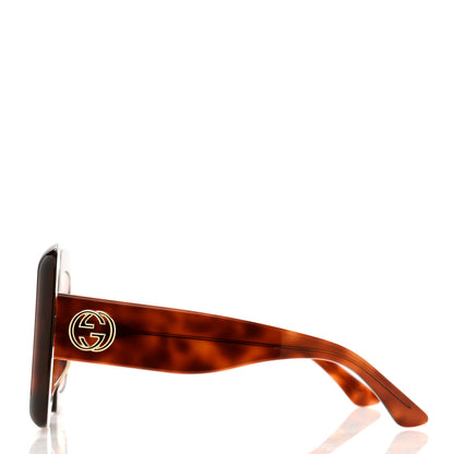 Gucci Square Frame GG0783S Sunglasses Havana 3 of 7