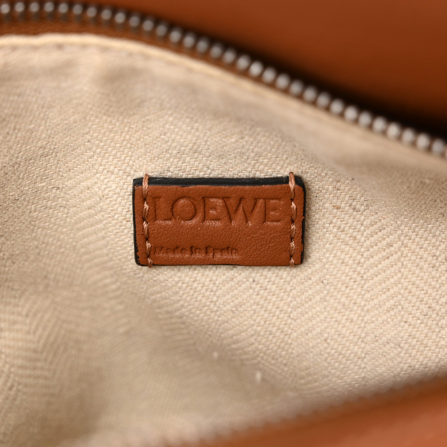Loewe Calfskin Mini Puzzle Bag Tan Black 6 of 14