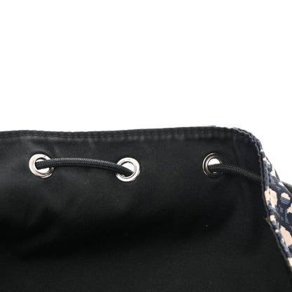 Christian Dior Technical Fabric Oblique Motion Backpack Blue 13 of 19