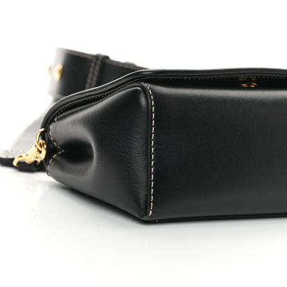 Burberry Smooth Calfskin Hackberry Crossbody Bag Black 8 of 18