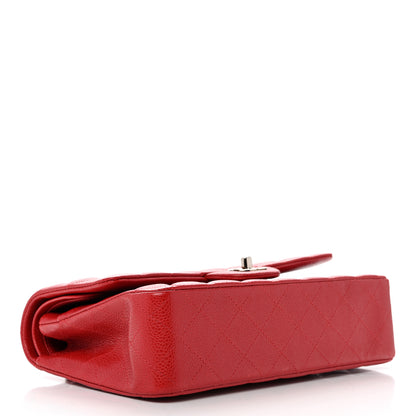 Chanel Caviar Quilted Medium Double Flap Red 4 of 10