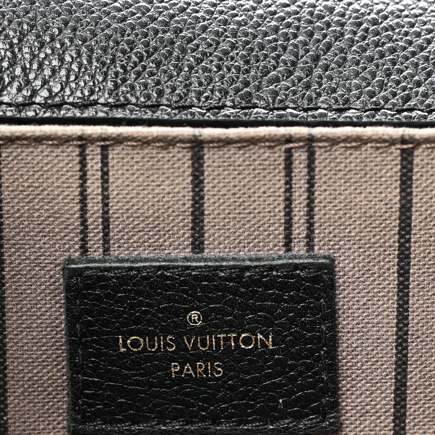 Louis Vuitton Empreinte Pochette Metis Black 6 of 10