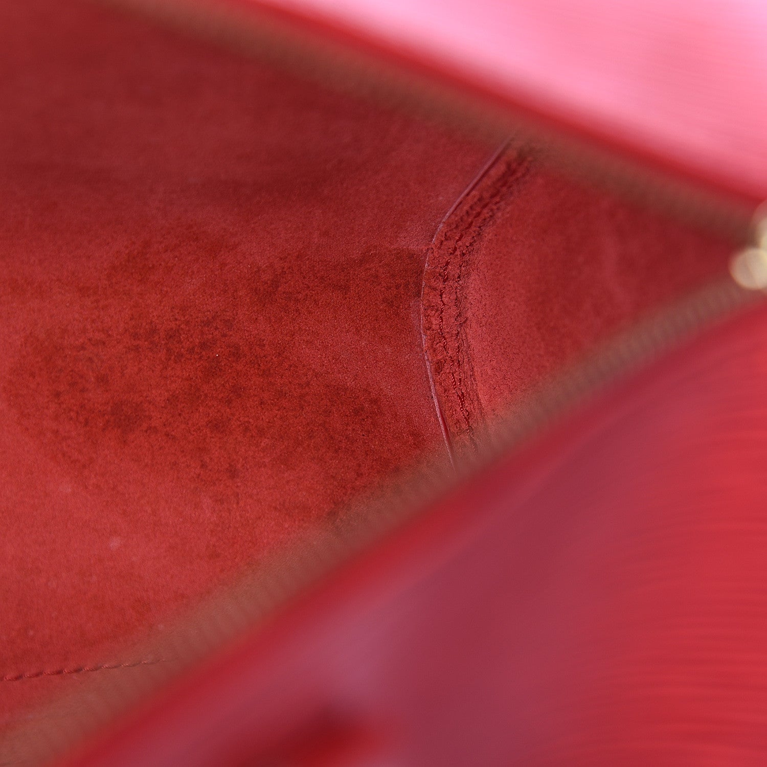 Louis Vuitton Epi Speedy 35 Castillan Red 6 of 9