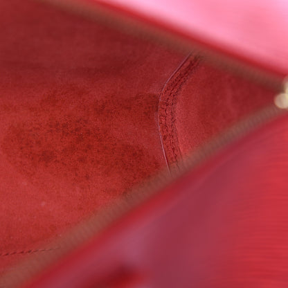 Louis Vuitton Epi Speedy 35 Castillan Red 6 of 9