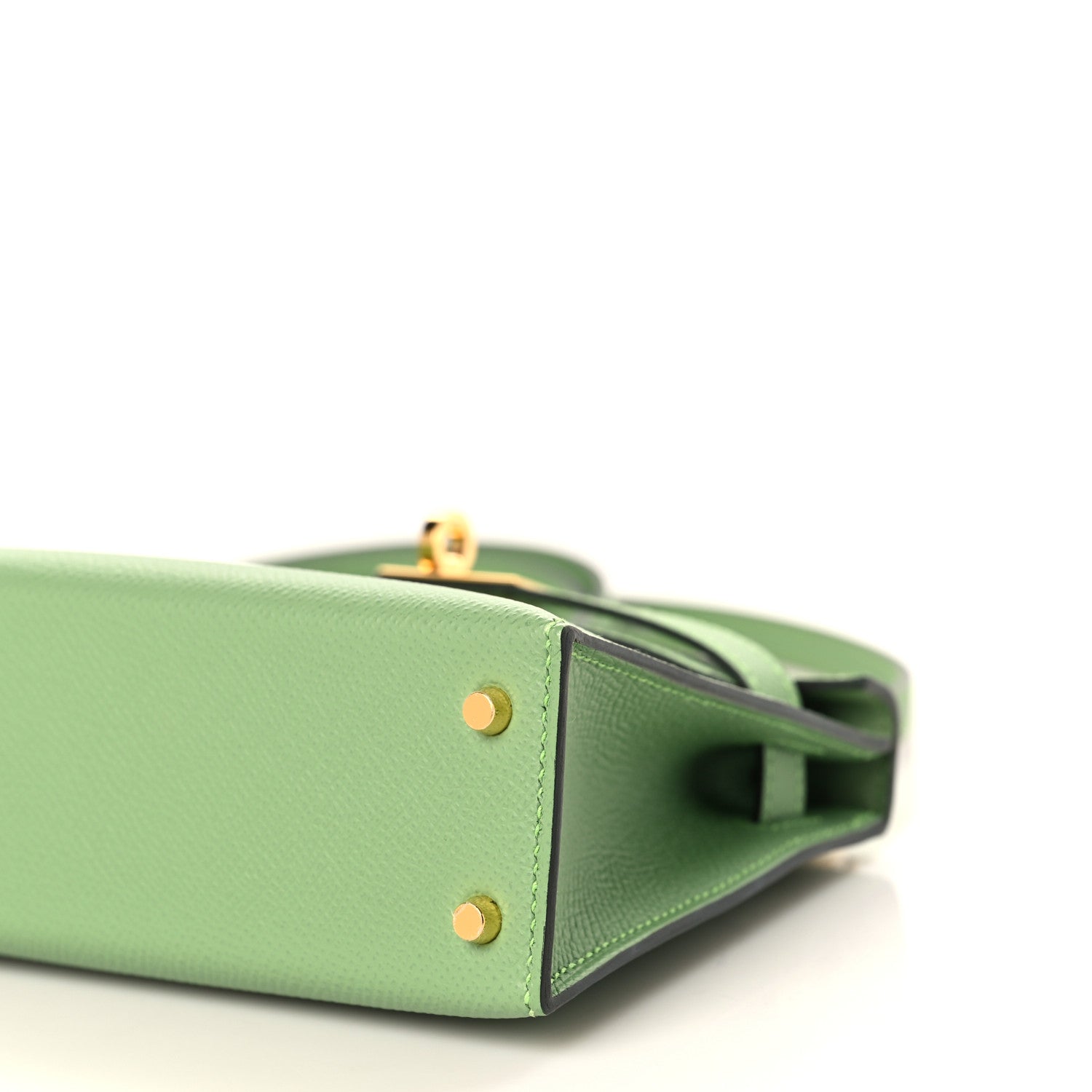 Hermes Epsom Mini Kelly Sellier 20 Vert Criquet 9 of 9